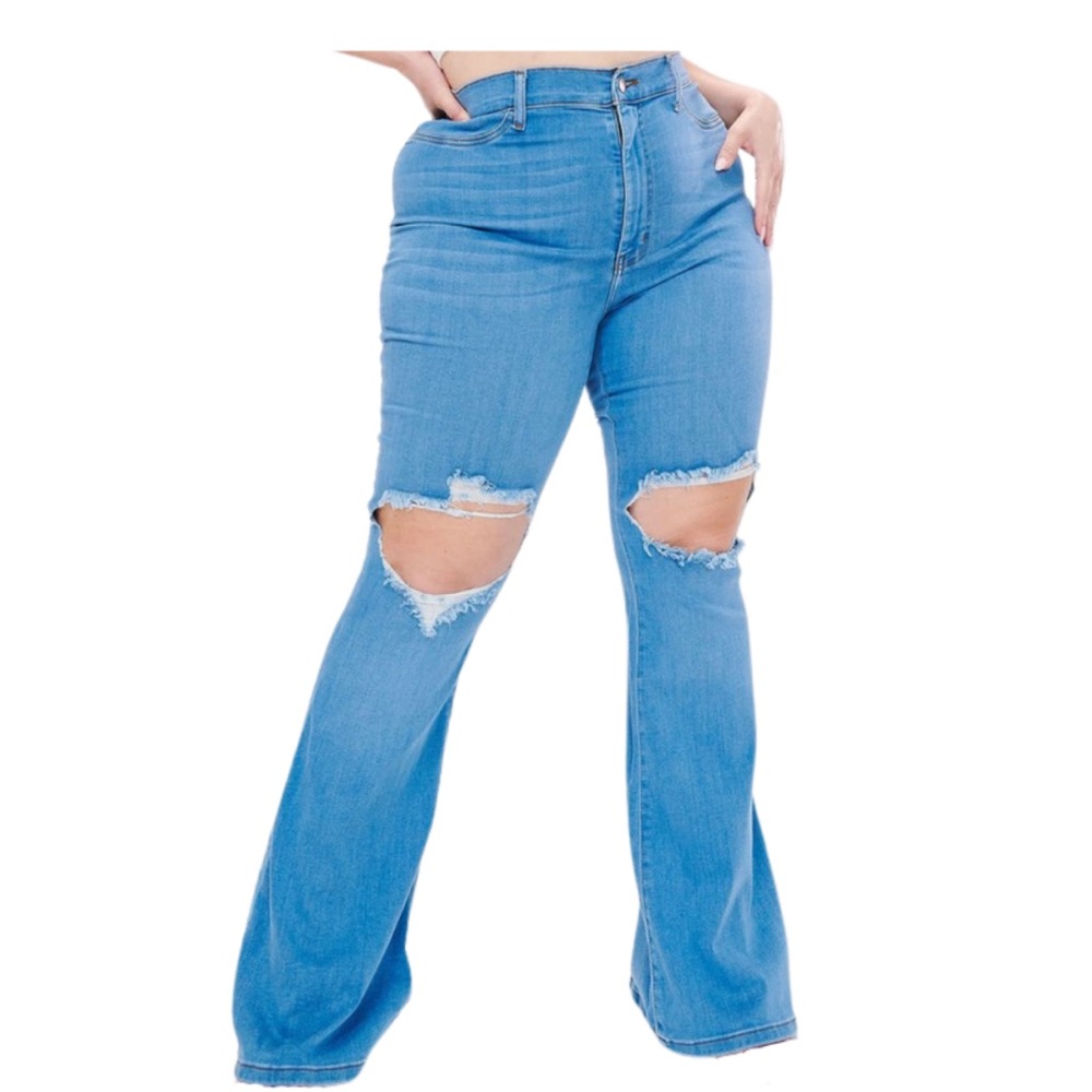 Vibrant M.i.U, Size: 3X, Blue Jeans.